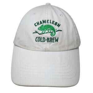 Chameleon Cold-Brew Slideback Baseball Cap White One Size Adjustable Continental